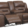 Stoneland - Power Reclining Loveseat Dark Brown by Signature Design by Ashley® | Bel Furniture