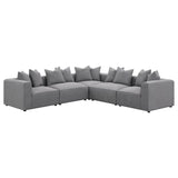 Jennifer Upholstered Armless / Corner Chair