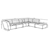 Sunny - Upholstered Modular Sectional Sofa