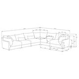 Sasha - Upholstered Modular Sectional