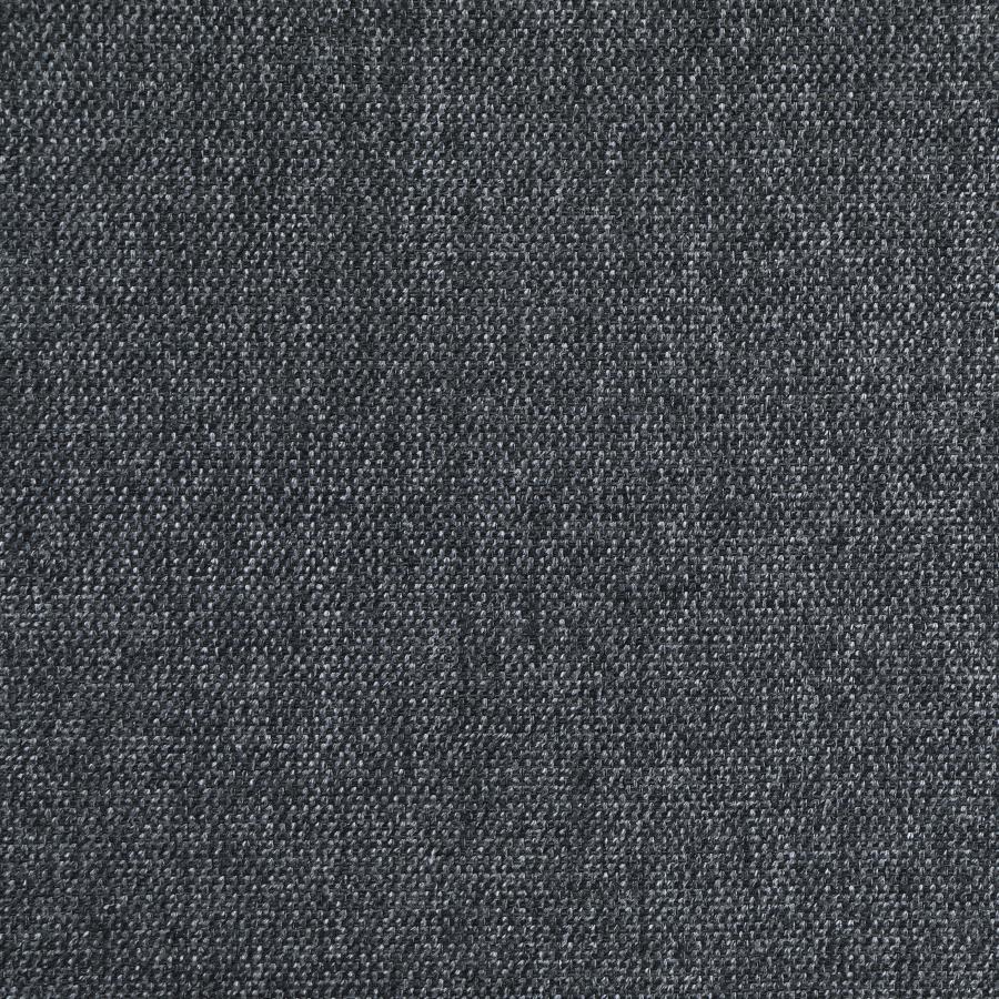 Georgina Upholstered Armless Chair Steel Grey