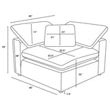 Raleigh - Boucle Upholstered Modular Sectional