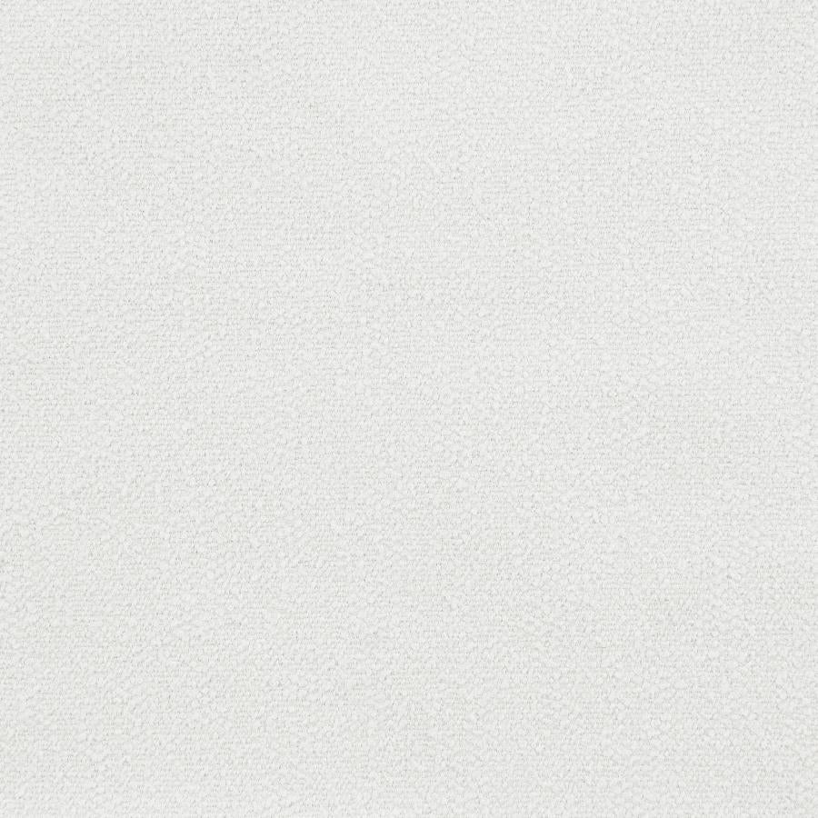 Raleigh - Boucle Upholstered Armless Chair - Ivory