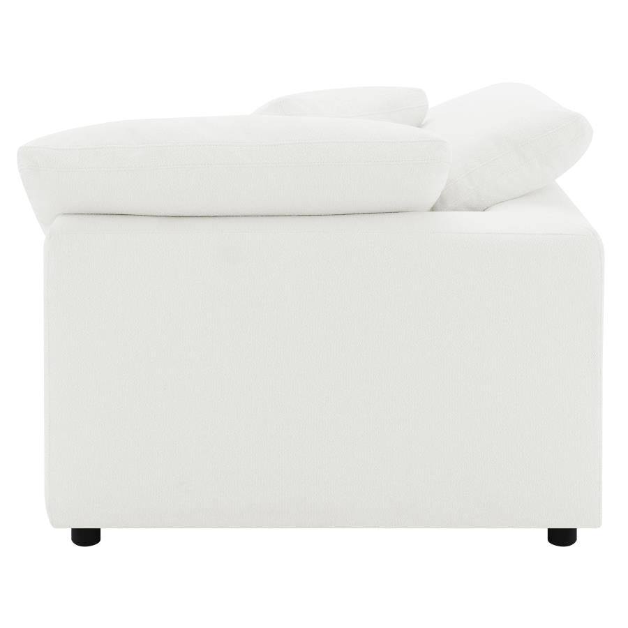 Raleigh Boucle Upholstered Corner Chair
