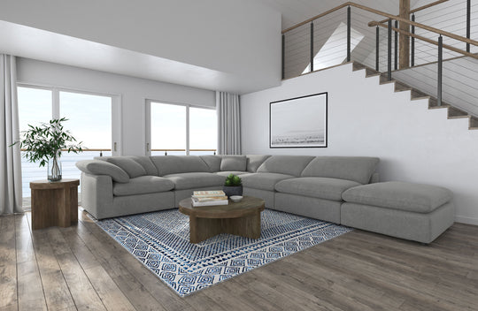 Raleigh - Boucle Upholstered Modular Sectional