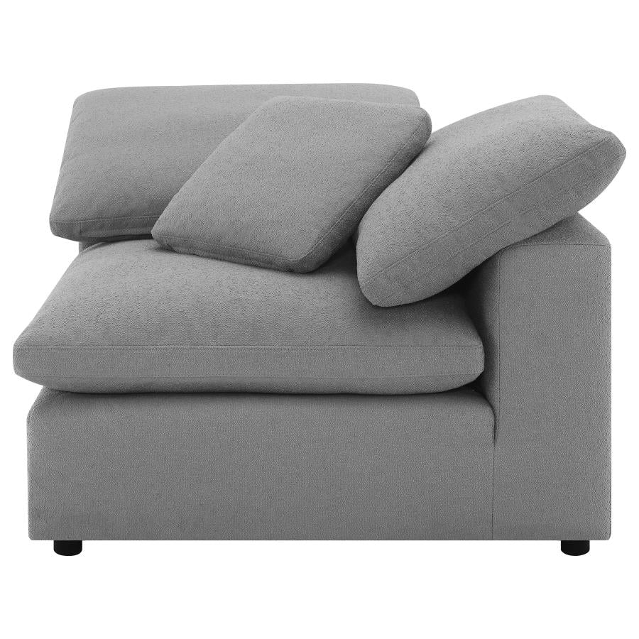 Raleigh Boucle Upholstered Corner Chair