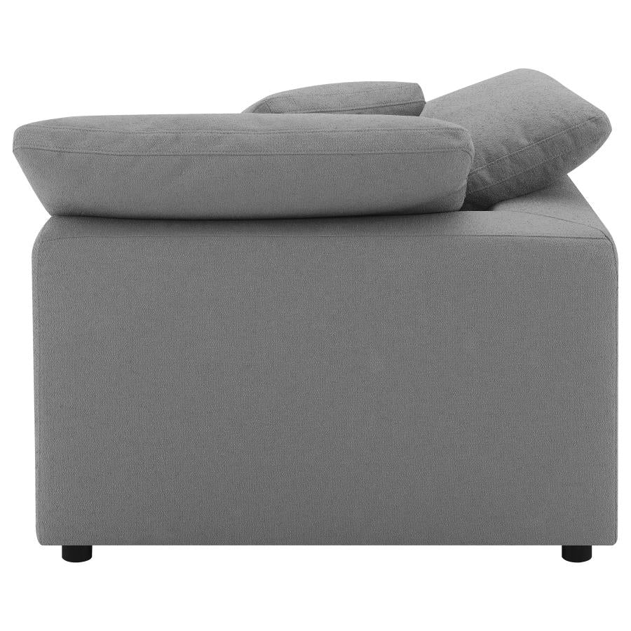 Raleigh Boucle Upholstered Corner Chair
