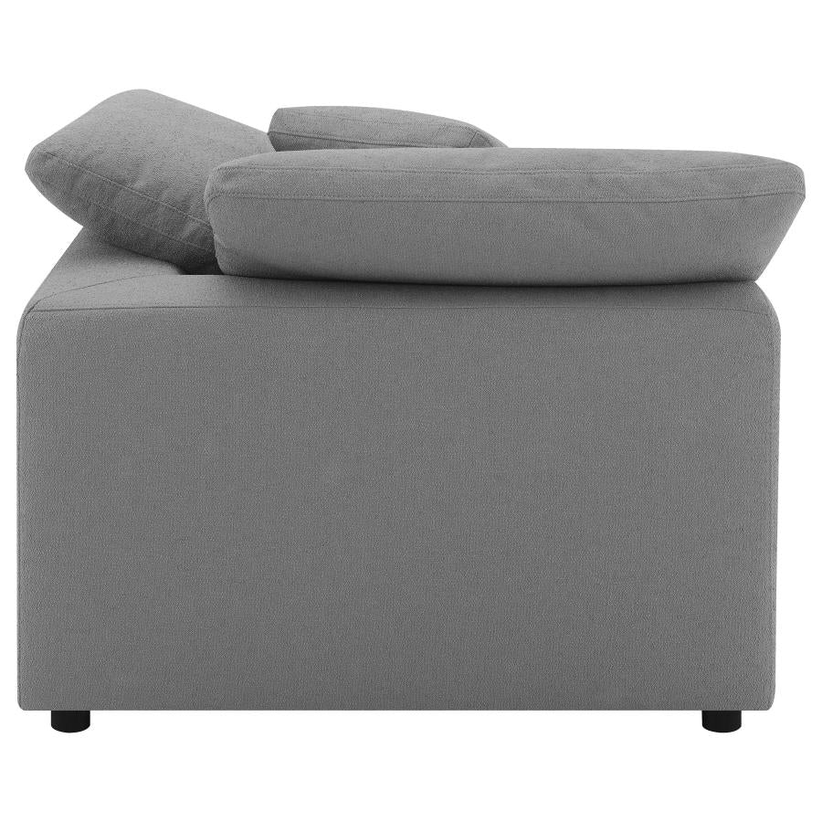Raleigh Boucle Upholstered Corner Chair