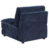 Atlantic Corduroy Upholstered Chair Blue