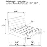 Felicity - Storage Bed by Coaster Fine Furniture | Bel Furniture