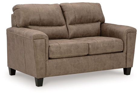 Navi - 3 Pc. - Sofa, Loveseat, Rocker Recliner - Fossil - view 8