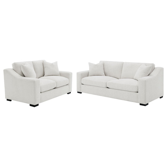 Ashlyn - Upholstered Track Arm Sofa Set