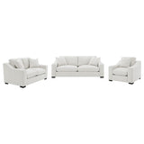 Ashlyn - Upholstered Track Arm Sofa Set