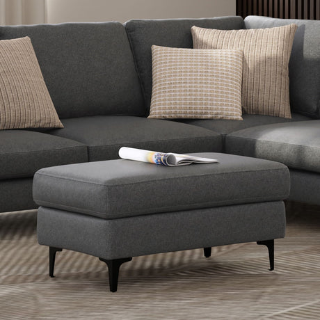 Ava - Versatile Mid Century Ottoman - view 8