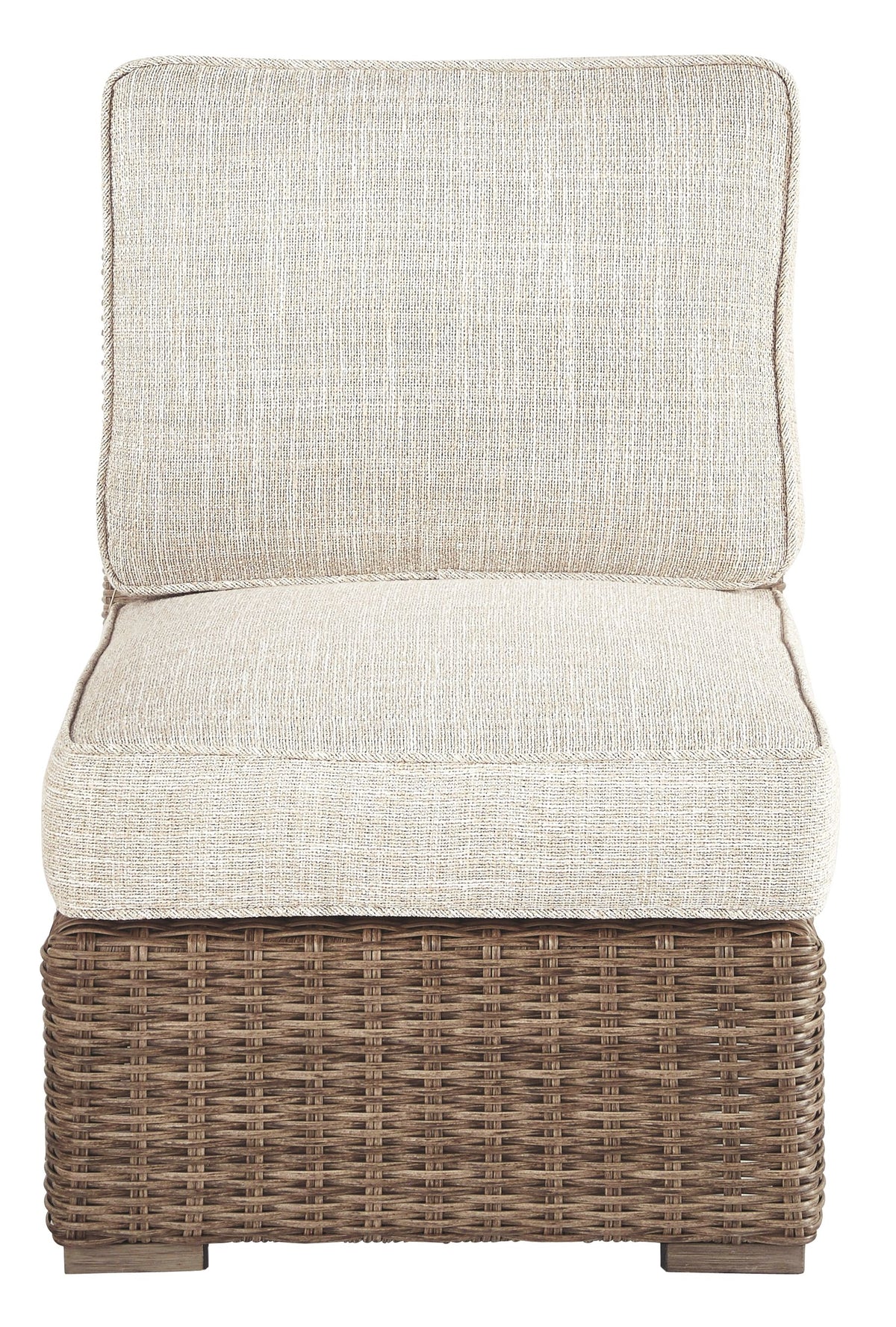 Beachcroft - Beige - Armless Chair w/Cushion by Signature Design by Ashley® | Bel Furniture