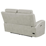 Brickston - Triple Power Reclining Loveseat