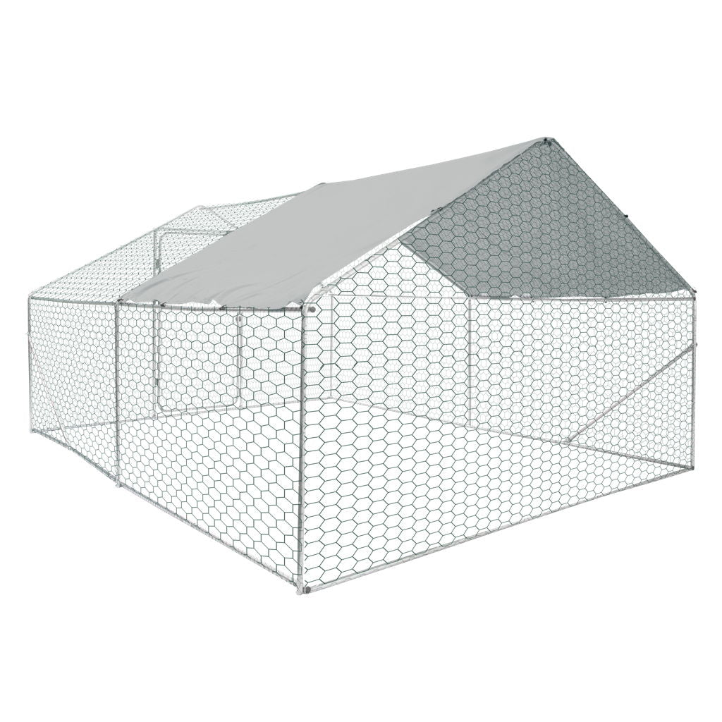 Outdoor Chicken Coop Metal Big Space