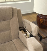 Mixed Motion - Power Recliner With Adjustable Headrest