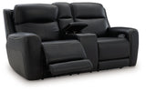 5Z-Comfort - Relaxation - Power Reclining Loveseat with Console / Adj Headrest by Signature Design by Ashley® | Bel Furniture