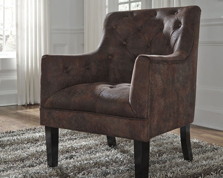 Drakelle - Mahogany - Accent Chair by Signature Design by Ashley® | Bel Furniture