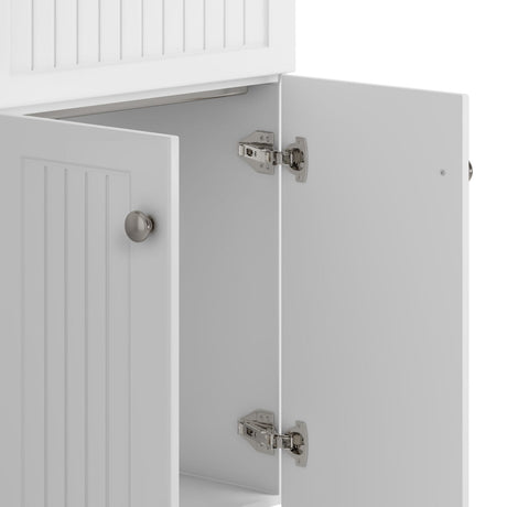 Beckham - Laundry Cabinet & Faucet And Stainless Steel Sink by Simpli-Home | Bel Furniture