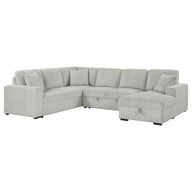 Devonshire - Sleeper Sectional Sofa Storage Chaise