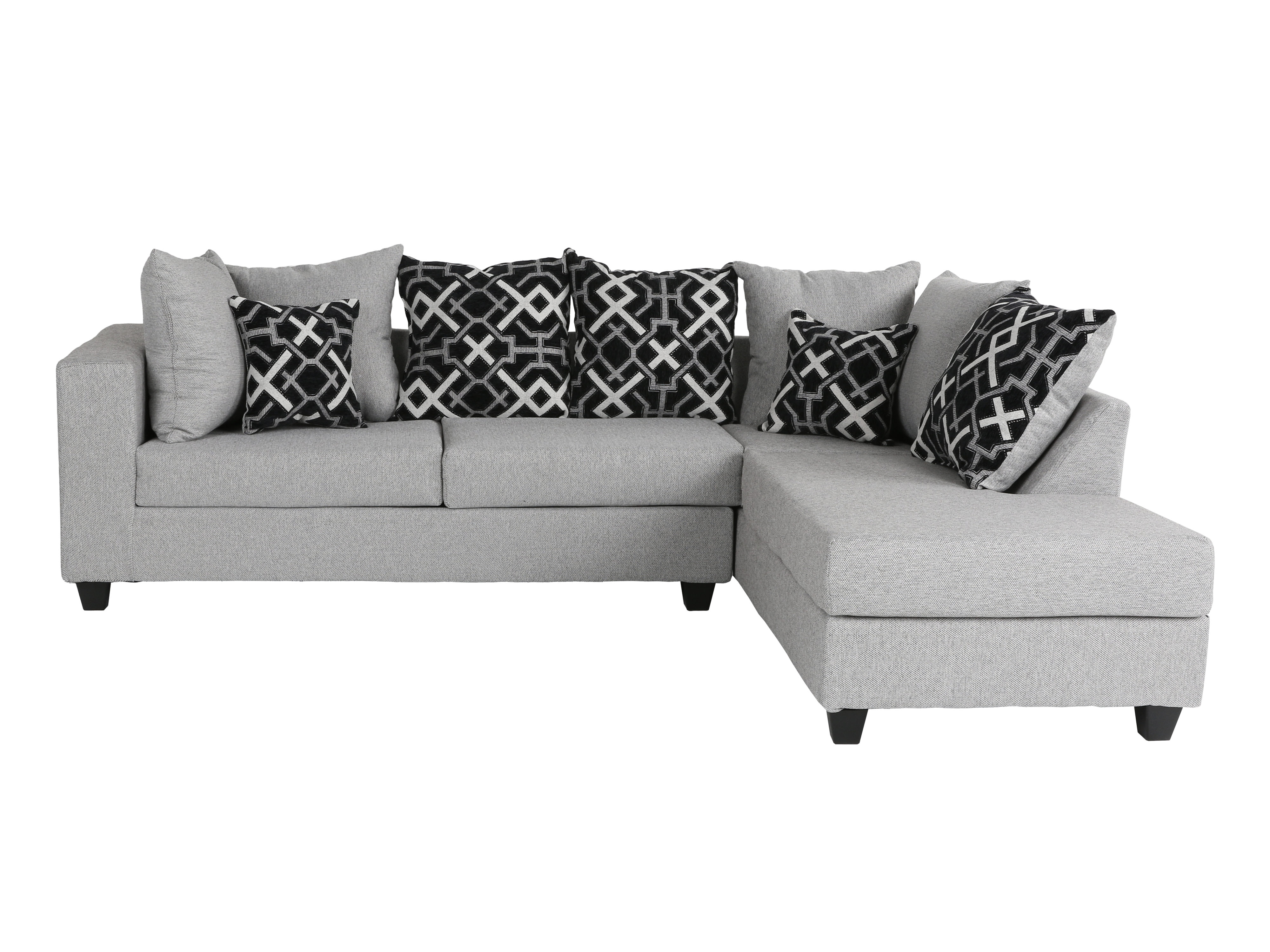 2 Piece Sectional - Dakota Grey