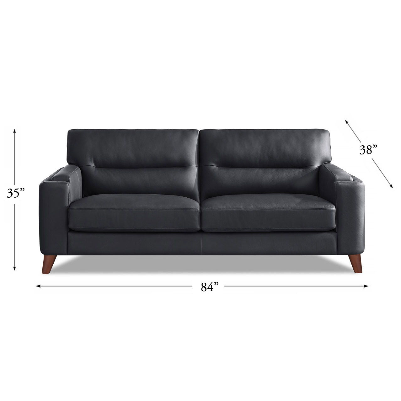 Elm - Leather Sofa