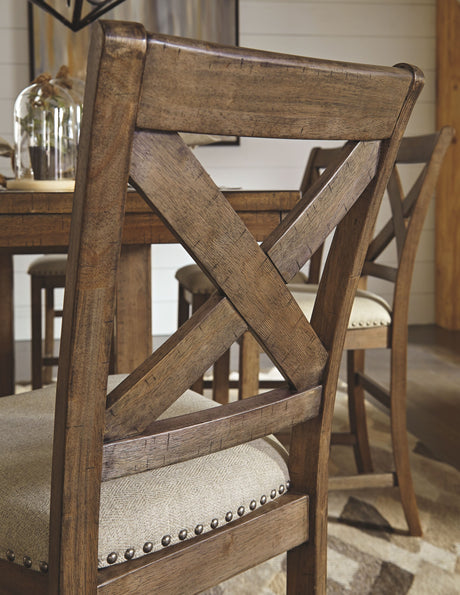Moriville - Rectangular Dining Table Set - Counter Height by Signature Design by Ashley® | Bel Furniture