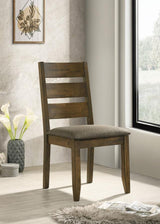 Alston - Wood Dining Side Chair (Set of 2) - Knotty Nutmeg by CoasterEveryday | Bel Furniture