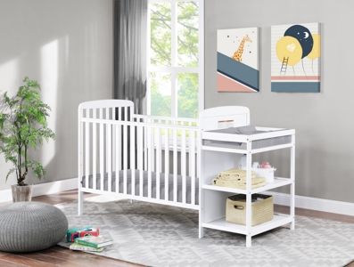 Ramsey - 3-in-1 Convertible Crib / Changer Combo