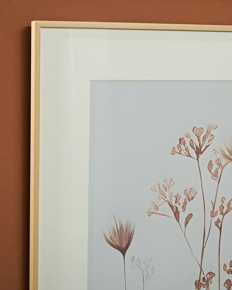 Chettings - Beige / Gray / Blush - Wall Art Set (Set of 4) by Signature Design by Ashley® | Bel Furniture