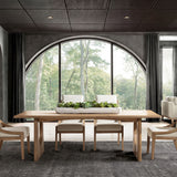 Carmel - 8 Seater Dining Table - Antique Brown