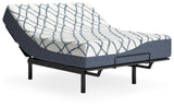 12 Inch Chime Elite 2.0 - Twin Mattress - White / Blue