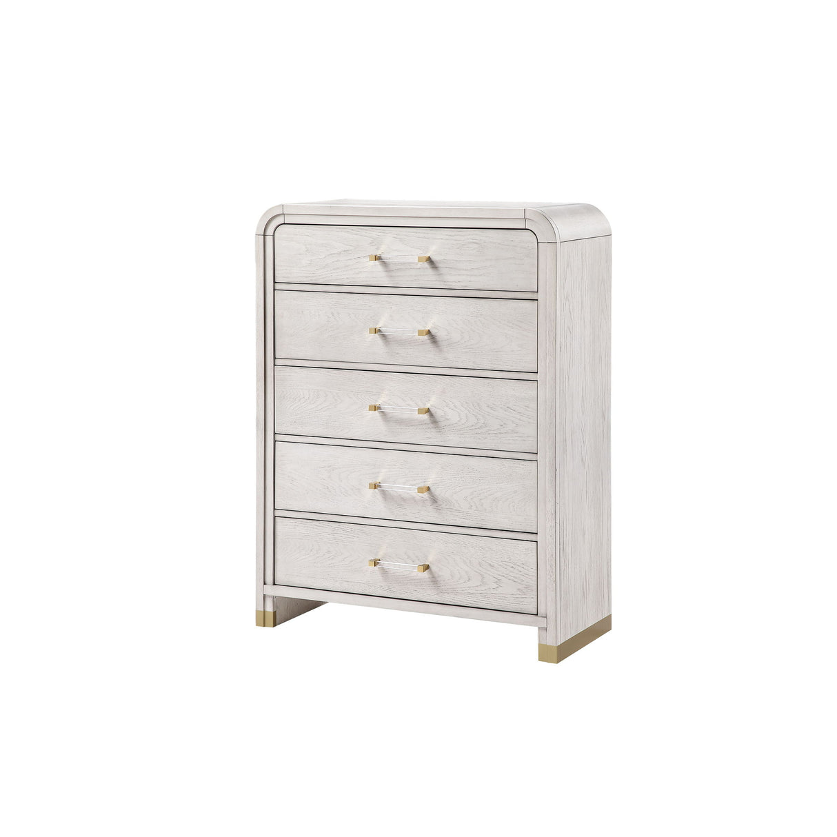 Malco - Chest, Gold Accents - Oak