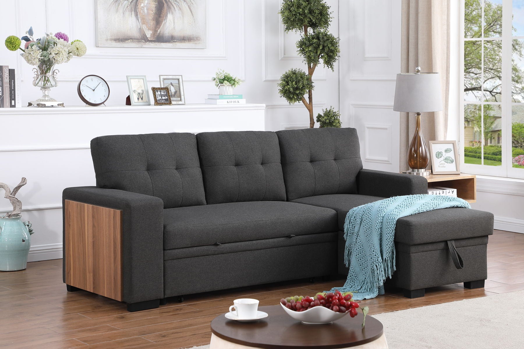 3 Piece Upholstered Sectional