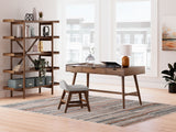 Lyncott - Brown - 3 Pc. - Home Office Desk, Chair, Bookcase by Signature Design by Ashley® | Bel Furniture