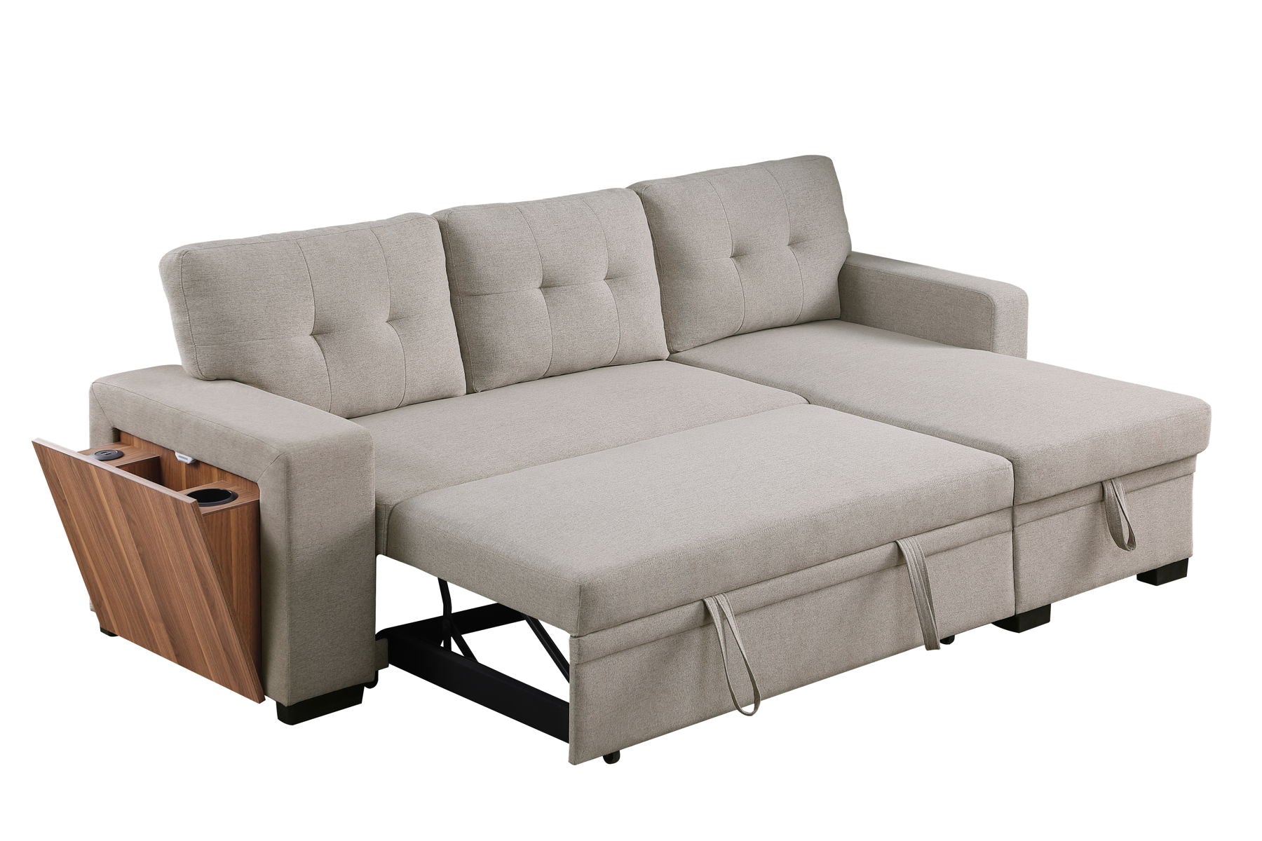 3 Piece Upholstered Sectional