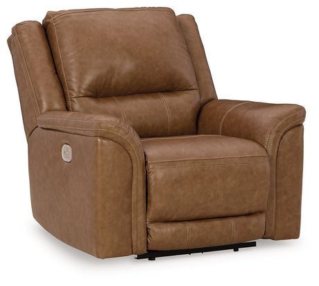 Trasimeno - Power Recliner Light Brown by Signature Design by Ashley® | Bel Furniture