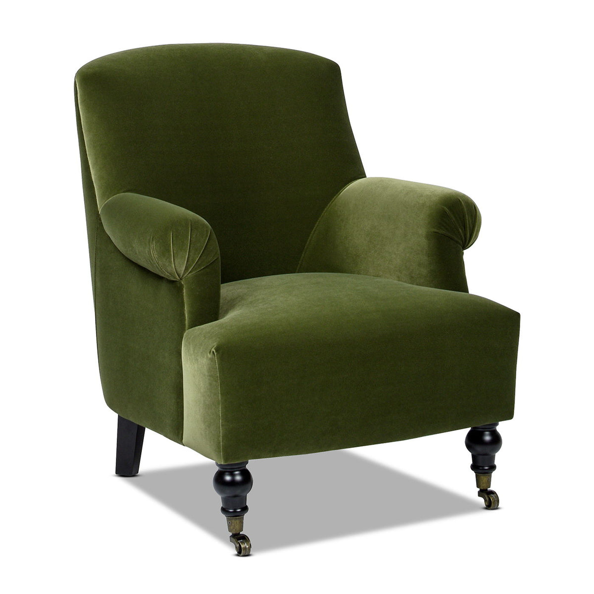 Eloise - Design Pleated Sock Arm Accent Armchair - view 2