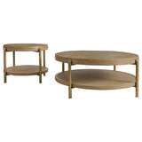 Arini - Round Coffee And End Table Set by Coaster Fine Furniture | Bel Furniture