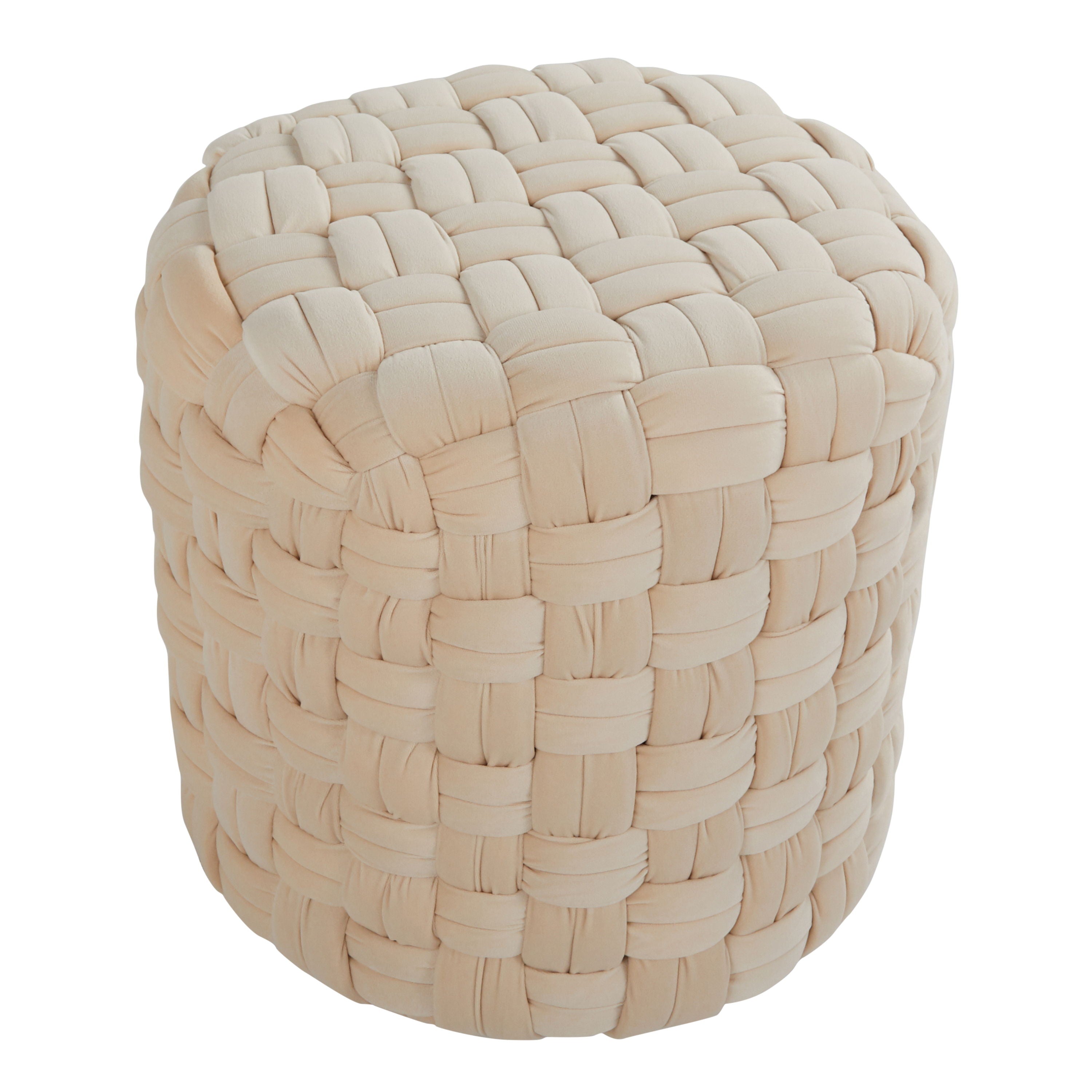 Braided - Versatile Round Ottoman