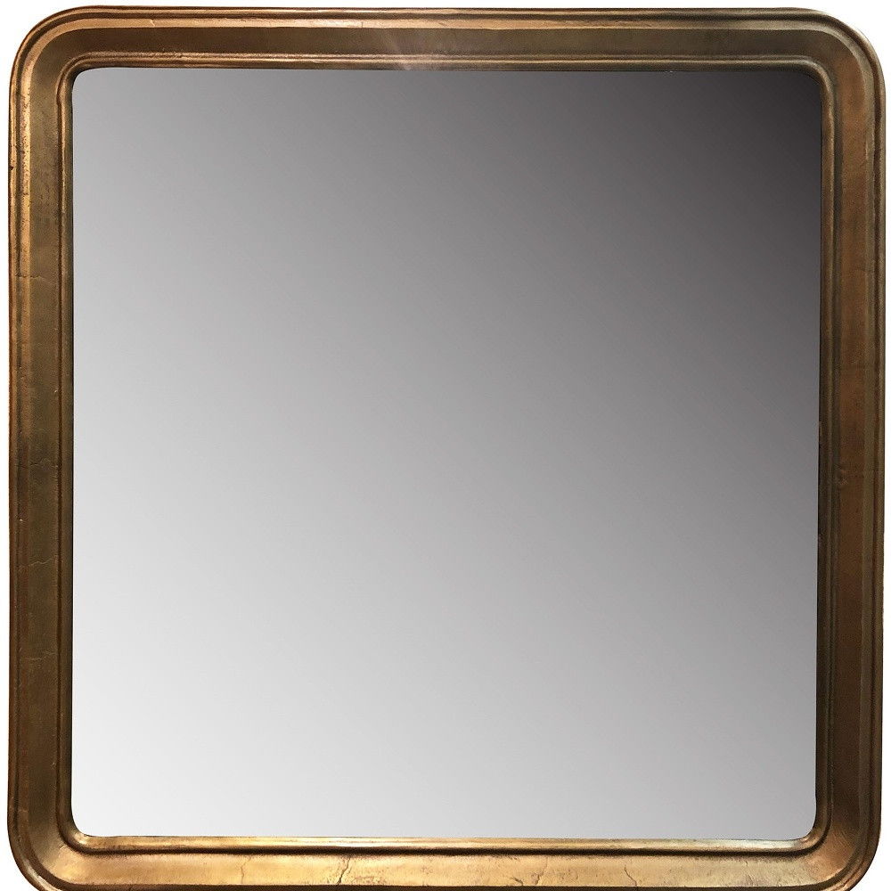 64" Framed Accent Mirror - Gold