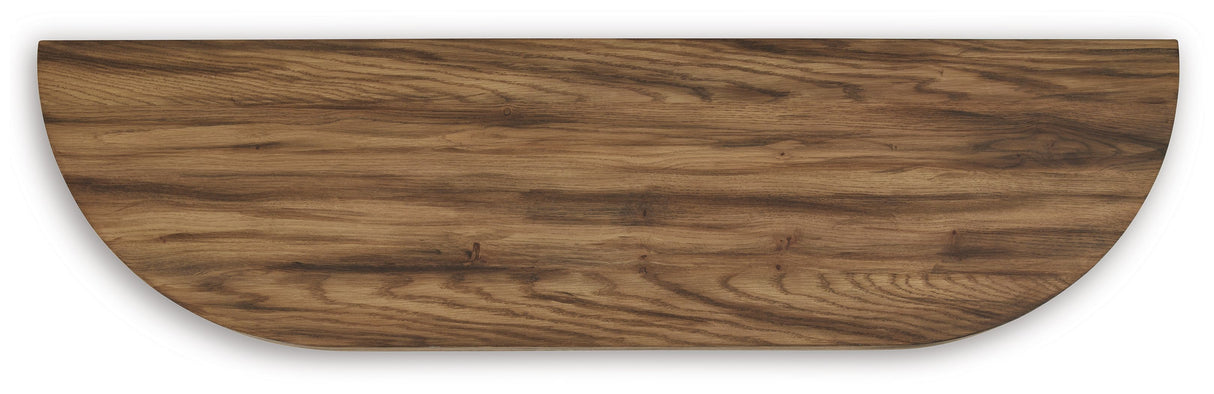 Austanny - Warm Brown - Sofa Table by Signature Design by Ashley® | Bel Furniture