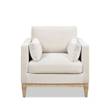 Knox - Modern Farmhouse Arm Chair by Jennifer Taylor Home | Bel Furniture
