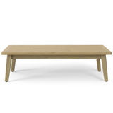 Palmetto - Outdoor Coffee Table - Light Teak