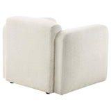 Dorset - Fabric Upholstered Round Track Arm Accent Chair