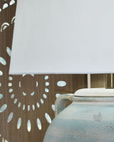 Shawburg - Antique Green - Terracotta Table Lamp by Signature Design by Ashley® | Bel Furniture
