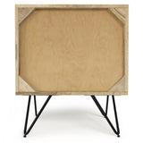 Hunter - Nightstand - Natural by Simpli-Home | Bel Furniture