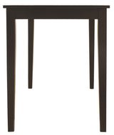 Kimonte - Dark Brown - Rectangular Dining Room Table by Signature Design by Ashley® | Bel Furniture